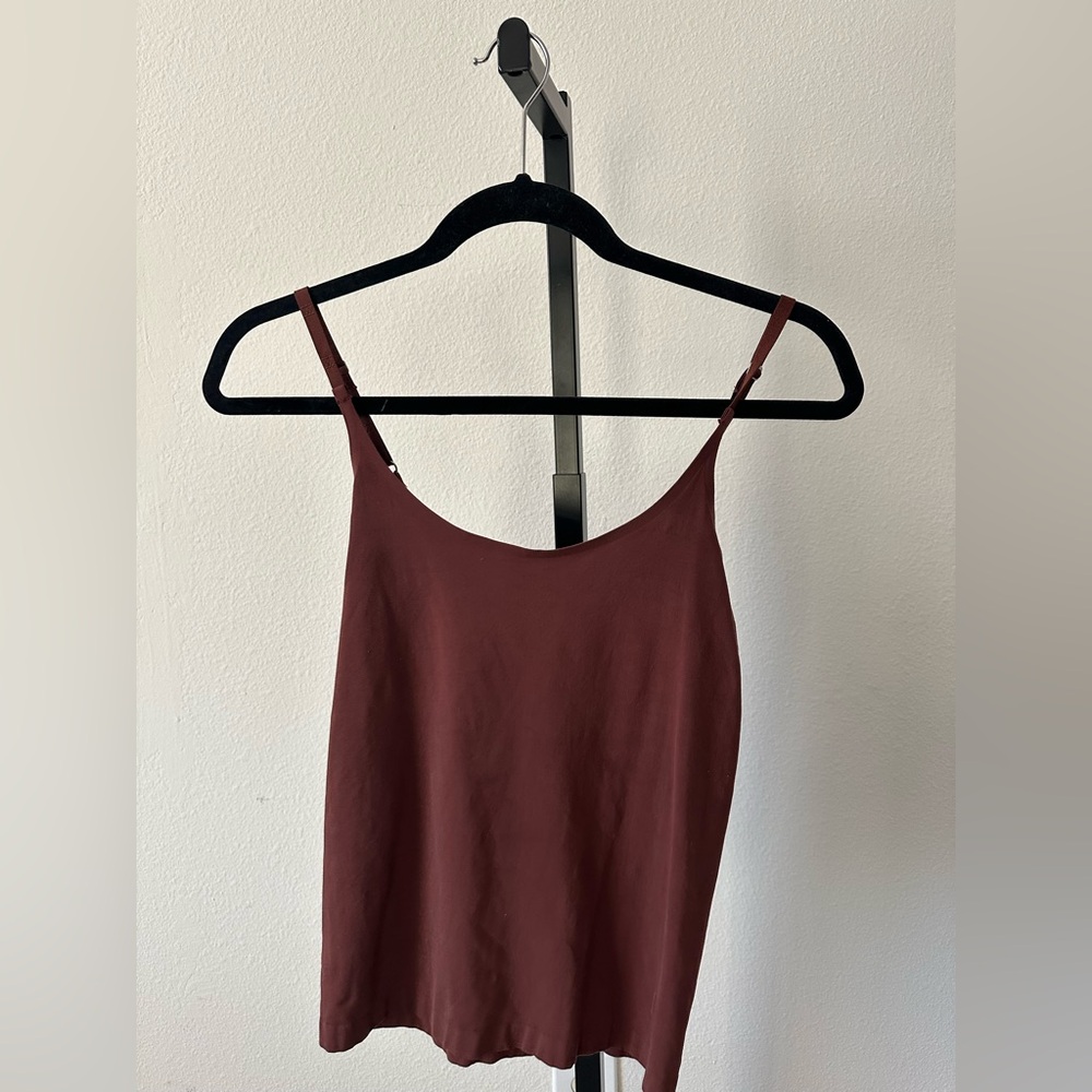 Wolford brown adjustable strap top